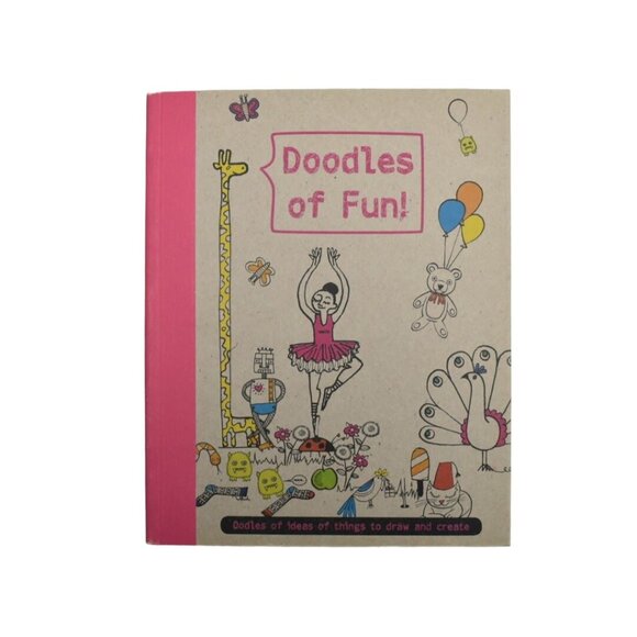 Childrens Drawing Doodle Book Set Dream Big Draw Bigger Doodles Of Fun Lets Draw - Picture 3 of 7